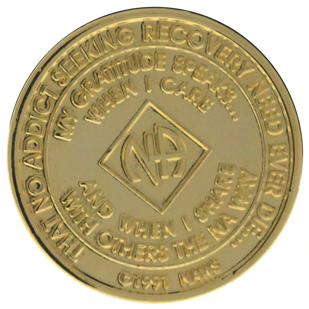 Gold Plate Medallion Regional Service Office of So. Cal Narcotics